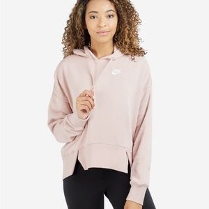 Nike Sportswear Club Pullover Fleece Hoodie Sweatshirt Jr Women’s Sz Med Purple